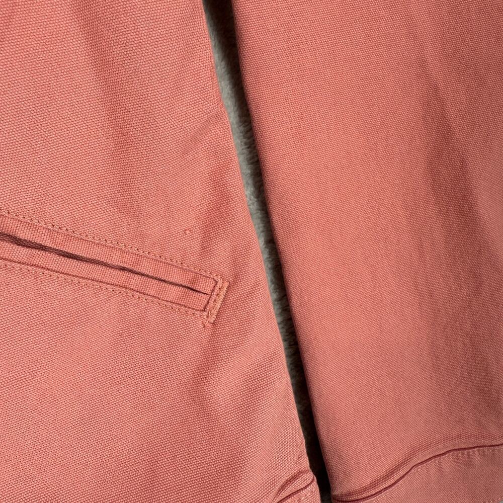 Carhartt Womens Small Iconic Crawford Detroit Jacket Rose Tint NEW - Picture 3 of 11